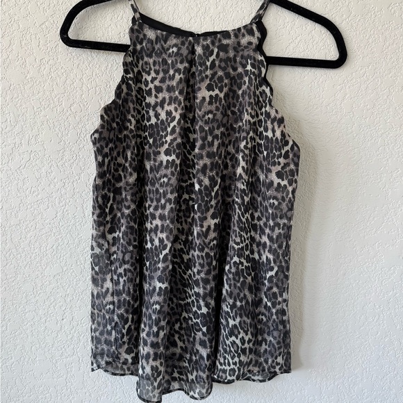 BCX Leopard Print Tank Top - Shimmers!! - Picture 1 of 7